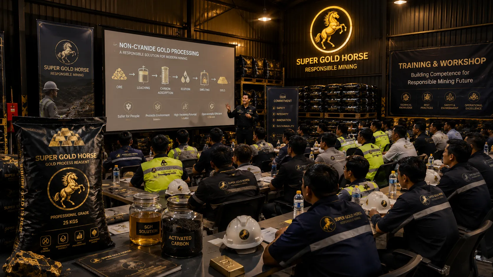 Technical training and operational preparation for SUPER GOLD HORSE application